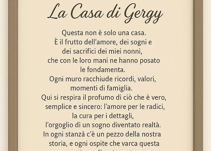 شقة La Casa Di Gergy